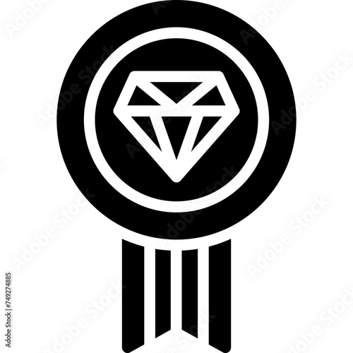 Badge Vector Glyph Icon