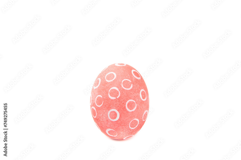 Easter eggs isolated on a white background. Handmade colorful Easter eggs. Easter celebration concept. Easter eggs isolated on a white background. Handmade colorful Easter eggs. Easter celebration concept.