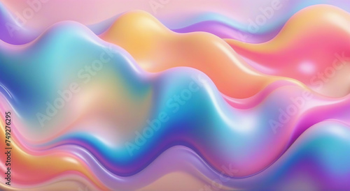 abstract colorful background with waves