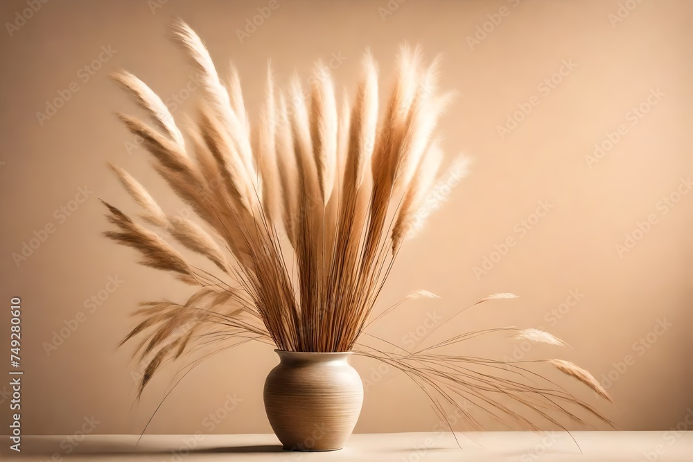  wheat in a vase