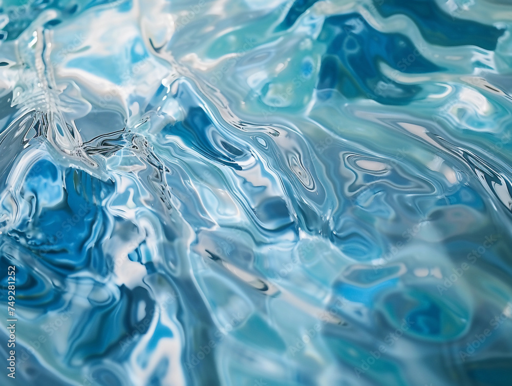 Turquoise Water Abstract Turquoise Water Abstract