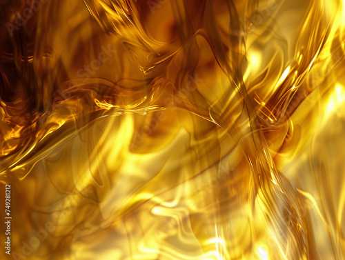 Ethereal Flame Abstract Design