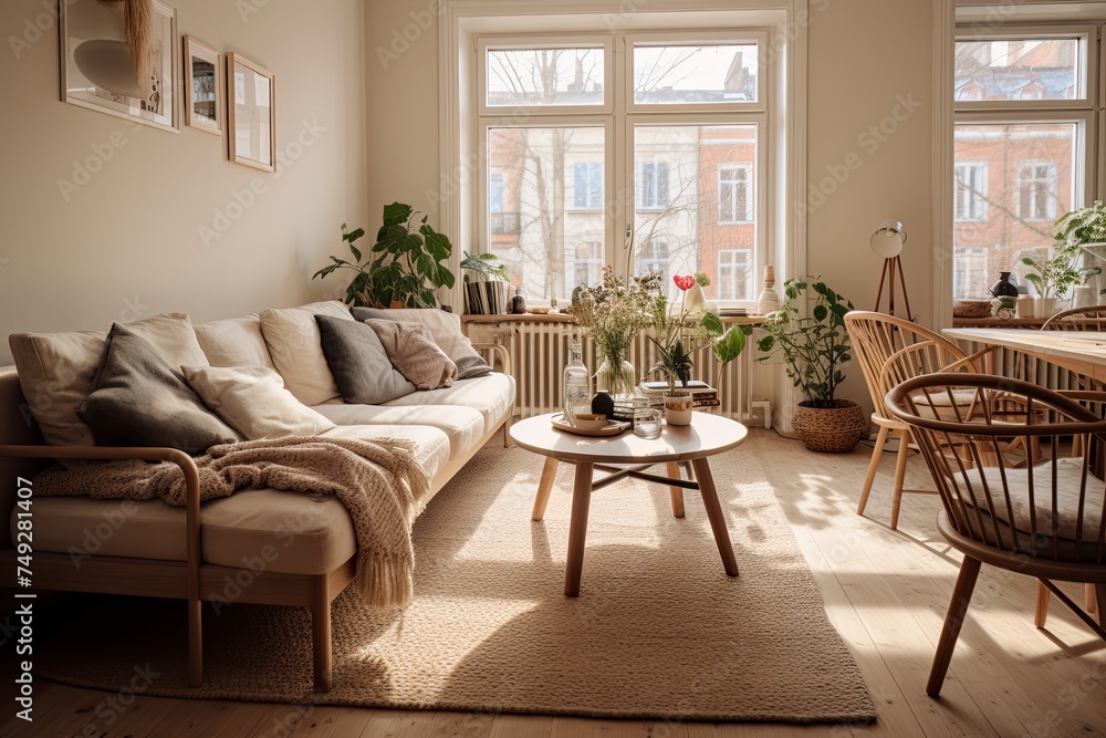 Fototapeta premium Cozy living room.