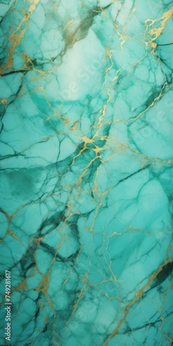 High resolution turquoise marble floor texture