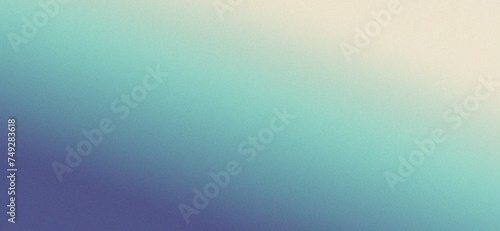 Blue green yellow pastel grain gradient background abstract noise texture light color gradient banner background design photo