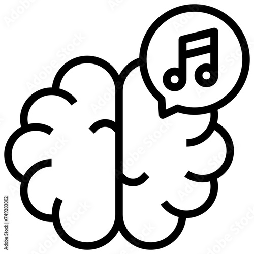 MUSIC,thinking,head,human,mind,brain.svg