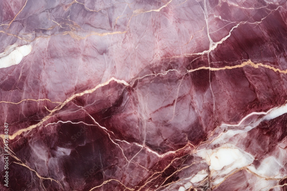 Maroon marble pattern that has the outlines of marble, in the style of luxurious, poured