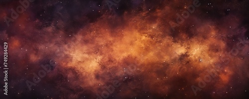 Maroon nebula background with stars and sand © GalleryGlider