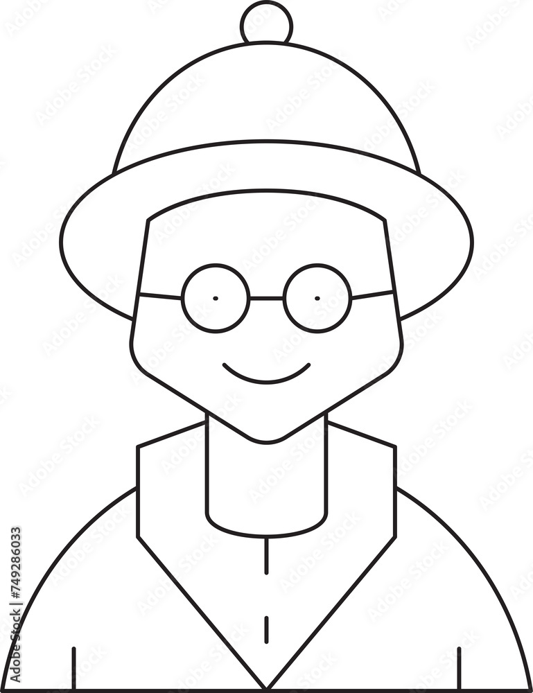 Nerd Boy Character Avatar
Nerd Boy Character Avatar