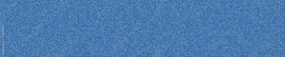 Blue denim material texture. Overlay worn texture stamps with jeans, cotton, fabric, canvas. Blue and white light pattern. Wall surface background. Panoramic, long banner. Vector Illustration, eps 10. Blue denim material texture. Overlay worn texture stamps with jeans, cotton, fabric, canvas. Blue and white light pattern. Wall surface background. Panoramic, long banner. Vector Illustration, eps 10.