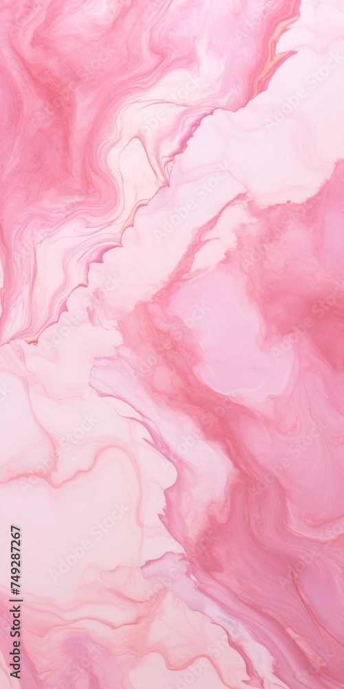 Pink marble pattern that has the outlines of marble, in the style of luxurious, poured 
