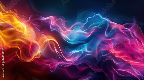 Abstract Energy Wave Composition