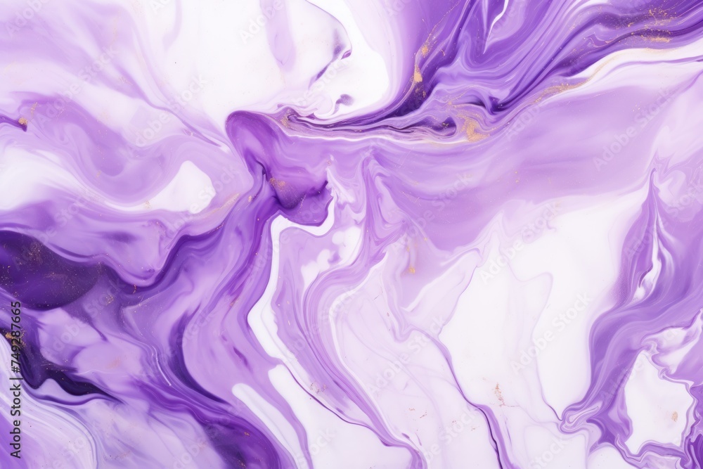 Purple marble pattern that has the outlines of marble, in the style of luxurious, poured