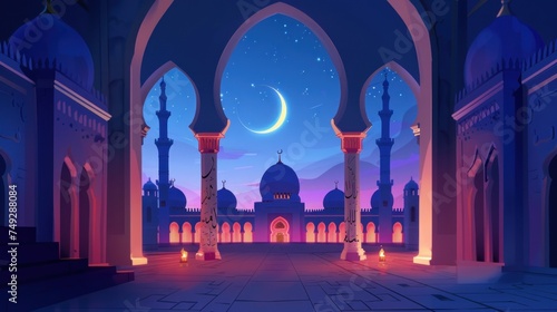 Islamic background  Eid mubarak  ramdan mubarak