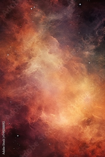 Rose nebula background with stars and sand © GalleryGlider
