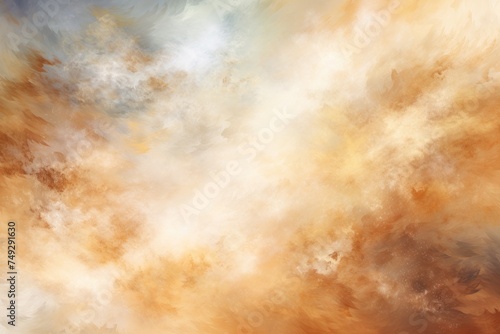 White nebula background with stars and sand © GalleryGlider