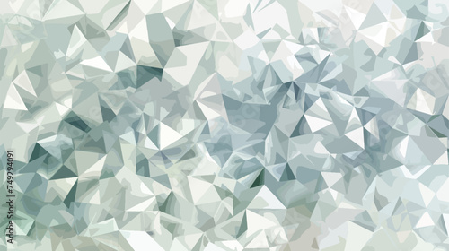 Light gray vector triangle mosaic wallpaper. Elegant 