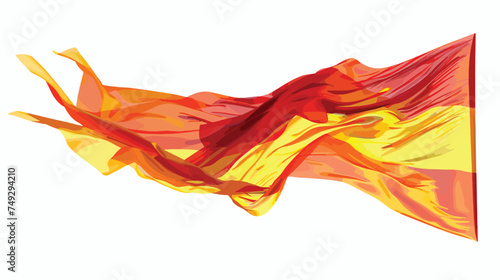 Macedonia flag vector illustration on a white background