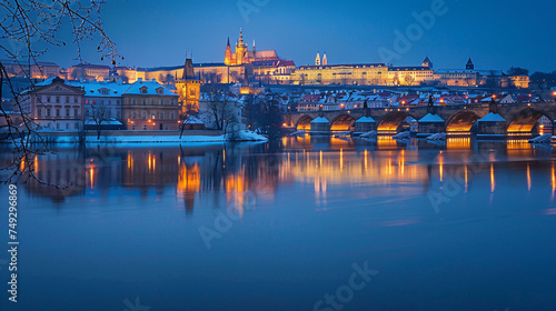 View of Prague castle © UsamaR