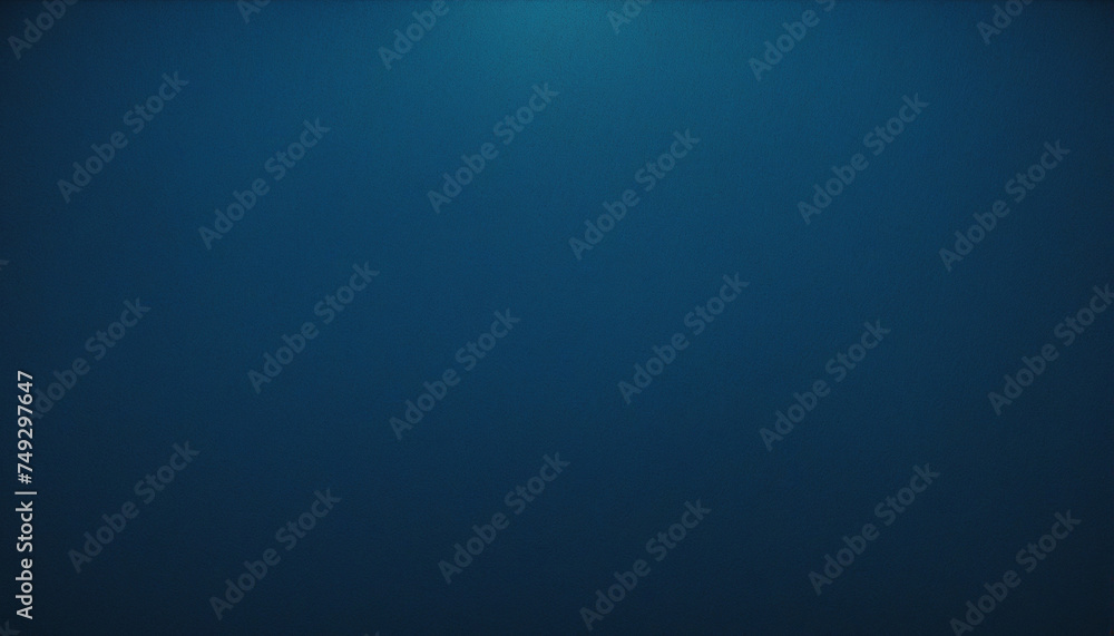 Blue grainy gradient background, noise texture effect, dark abstract web banner design, copy space