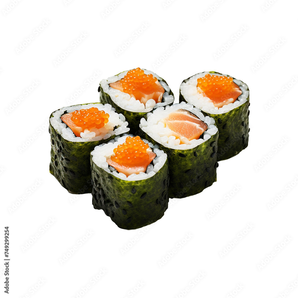 Sushi isolated on transparent background Sushi isolated on transparent background