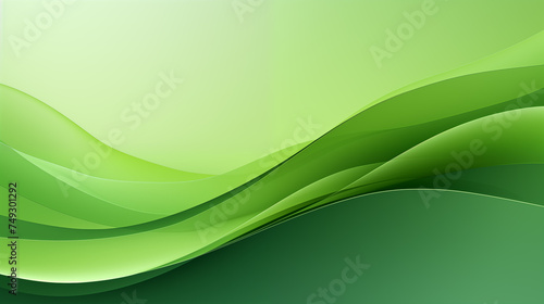 Abstract green background. green wide banner background