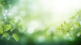 Nature design with bokeh effect 