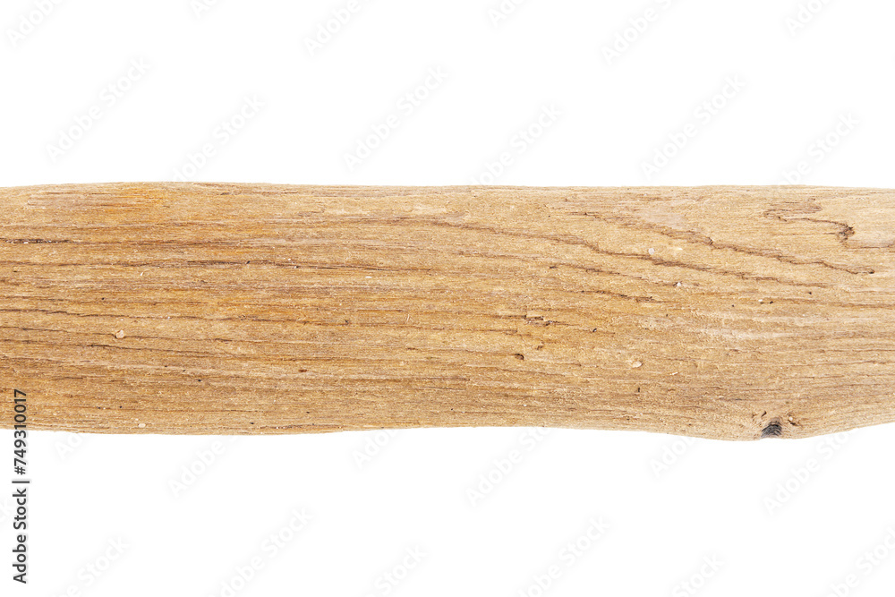 Part of driftwood isolated on white Part of driftwood isolated on white