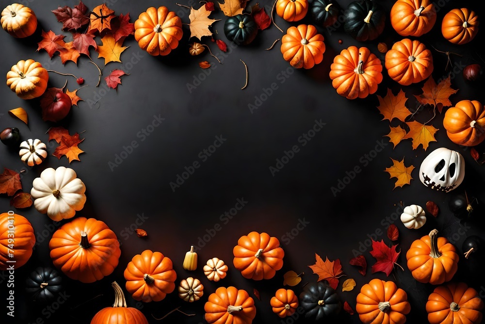 halloween background with pumpkins halloween background with pumpkins