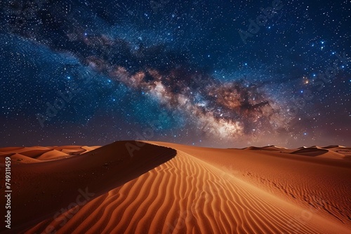 beautifull night in the desert