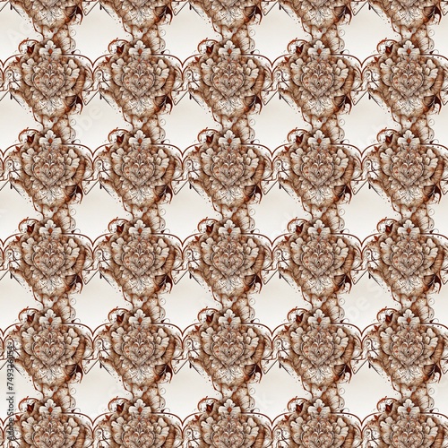 Stylish seamless pattern ideas photo