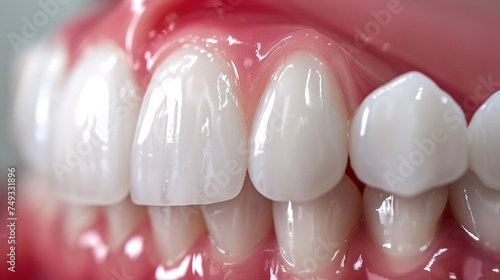 
Facetas de resina composta para correção do formato dos dentes, resultado altamente estético e natural photo