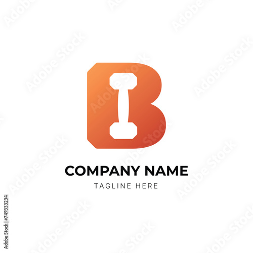 Modern letter logo design for company