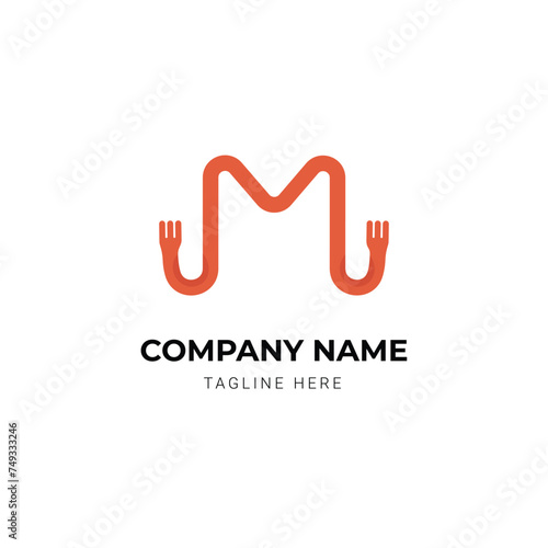 Modern letter logo design for company
