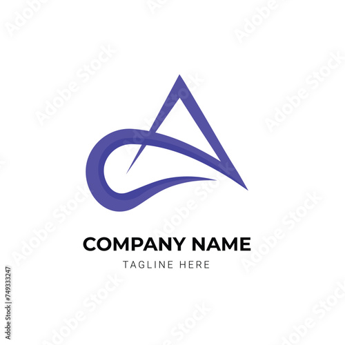 Modern letter logo design for company