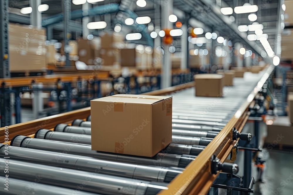 Products transition seamlessly from production to distribution on the ...