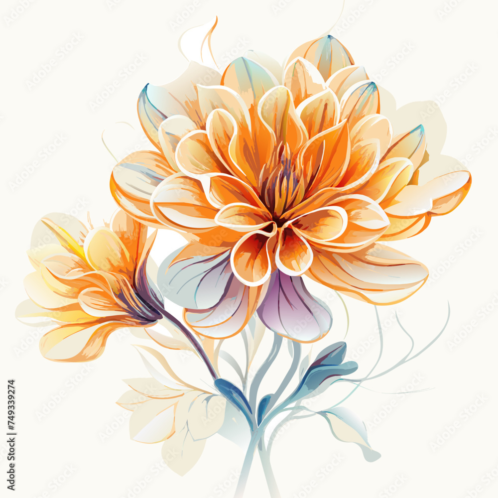 Obraz premium flower background