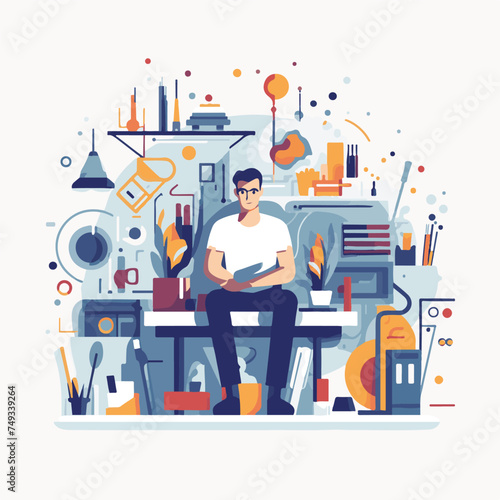 vector, professional, icon, business, illustration, line, symbol, people, management, career, set, concept, goal, sign, office, training, design, background, human, graphic, outline, businessman, grow