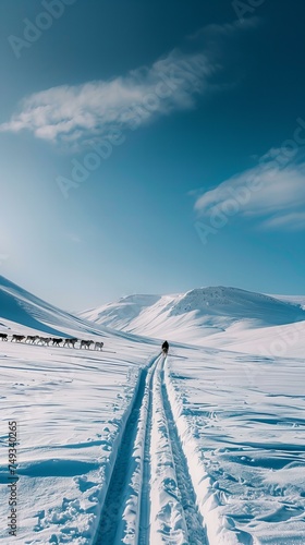 road in the mountains photo