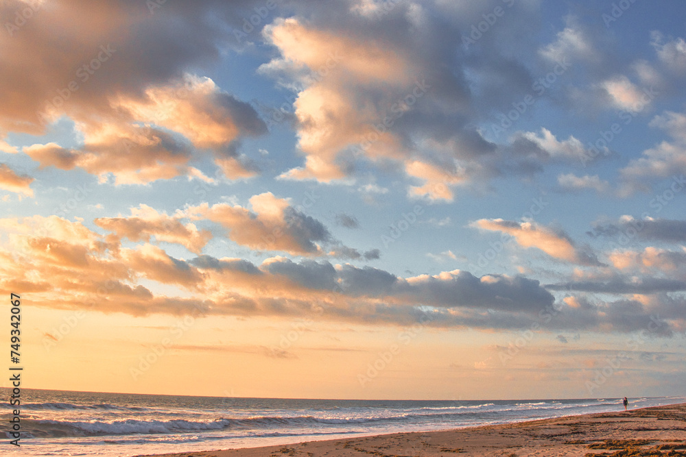 sunrise at Sea Ranch beach in Indialantic Florida