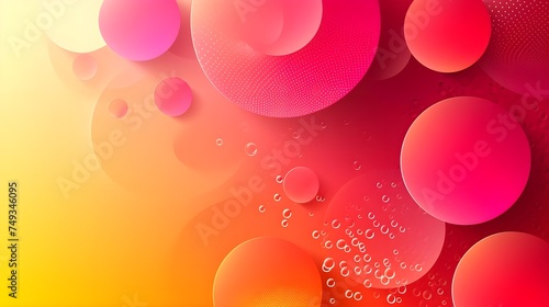 Vibrant Bubble Abstract