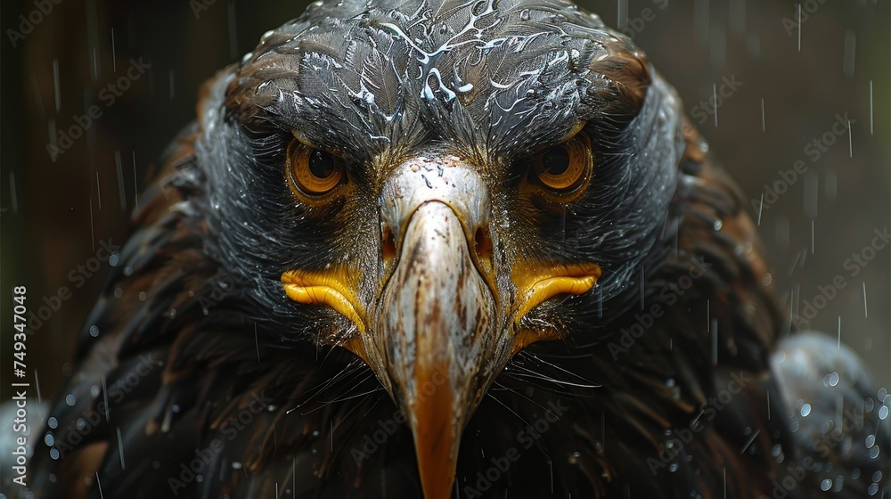 Fototapeta premium portrait of a eagle