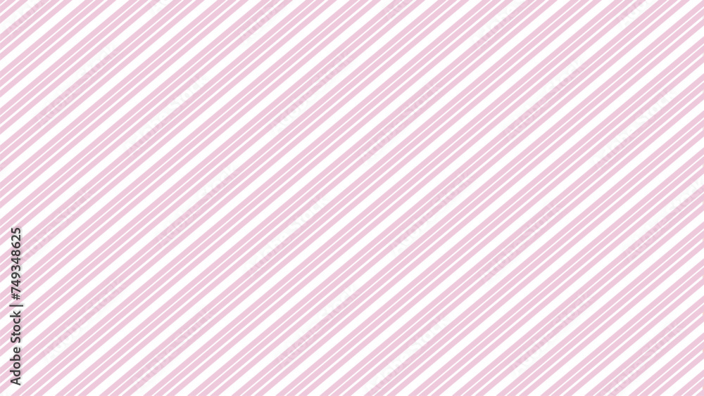 Obraz premium Pink and white stripes seamless pattern background vector image