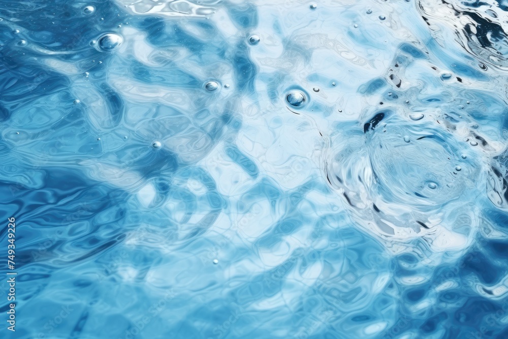 Close up view of splash in clear healthy water from mountains. Generative Ai. Close up view of splash in clear healthy water from mountains. Generative Ai.
