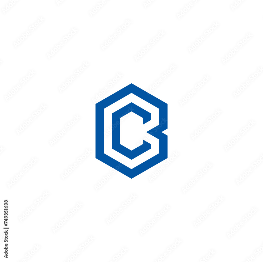 elegant modern initials bc logo elegant modern initials bc logo