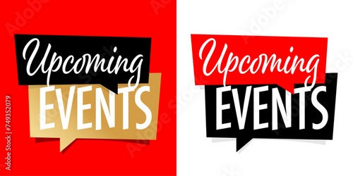 Upcoming events