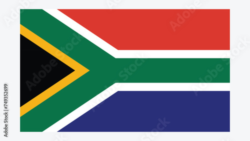 SOUTH AFRICA Flag with Original color
