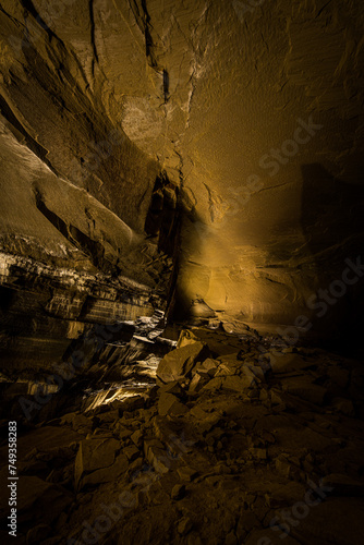 Sandstone Quarry  Cave  Mining site   Abandoned mine now a decaying cave