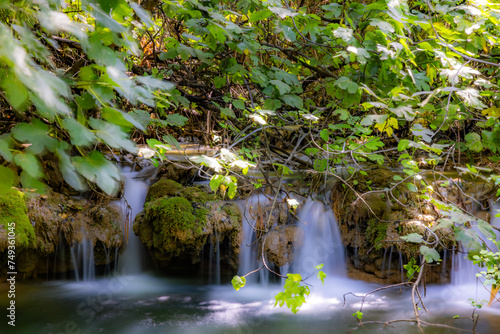 Amazin Waterfall at Krka National park-Croatia photo