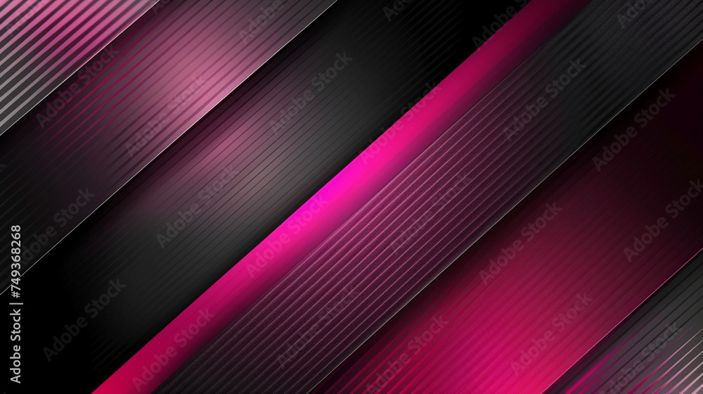Black and Magenta with templates metal texture soft lines tech gradient abstract diagonal background Black and Magenta with templates metal texture soft lines tech gradient abstract diagonal background
